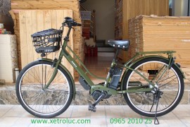 Xe đạp điện Nhật Enersys 36V chạy tay ga