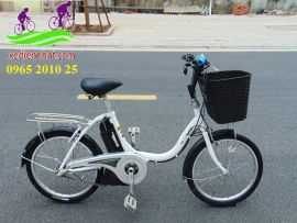 Xe đạp điện Nhật Yamaha chạy tay ga