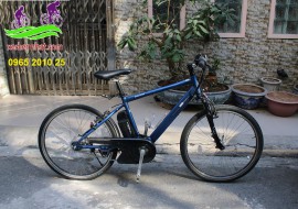 Xe đạp thể thao trợ lực Nhật Bản Brigestone Real Stream