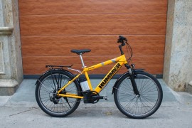 Xe đạp thể thao Hummer vừa tay ga vừa trợ lực