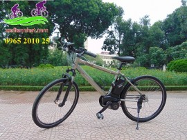 Xe đạp thể thao trợ lực Nhật Panasonic Hurryer hàng bãi