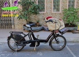 Xe đạp trợ lực Nhật mẹ và bé Yamaha bánh nhỏ