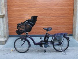 Xe đạp trợ lực Nhật mẹ và bé Panasonic