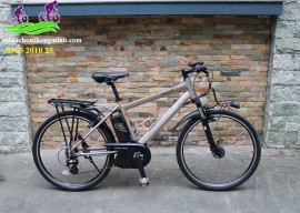 Xe đạp trợ lực Nhật kiểu dáng thể thao hãng panasonic hurryer đời cao