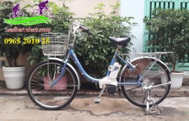 Xe đạp trợ lực Nhật Panasonic thồ hàng