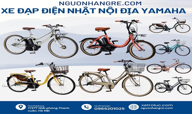 xe đạp trợ lực Nhật Yamaha